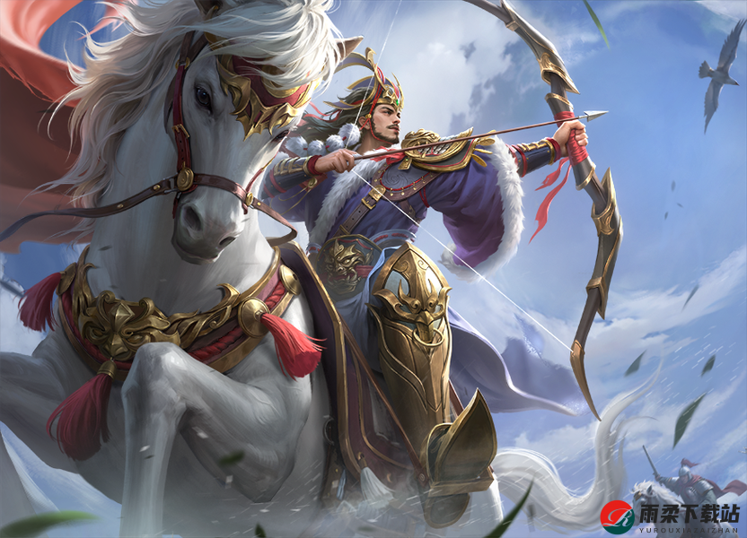 《御龙国》武将图鉴：白马将军公孙瓒——英勇无畏的战场猛将